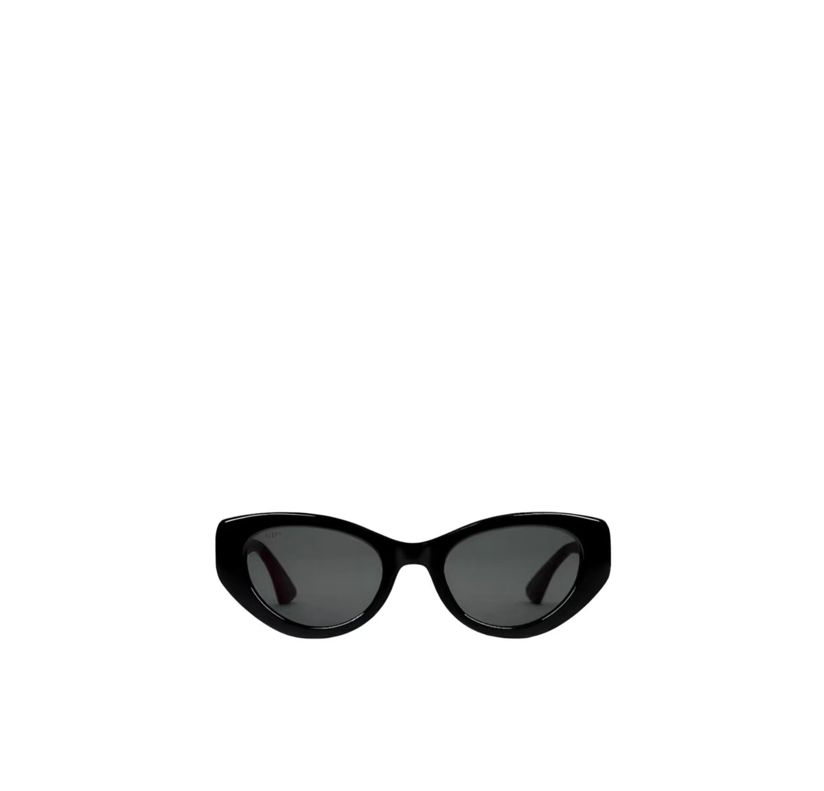 Black front product view of Gucci Cat-eye sunglasses