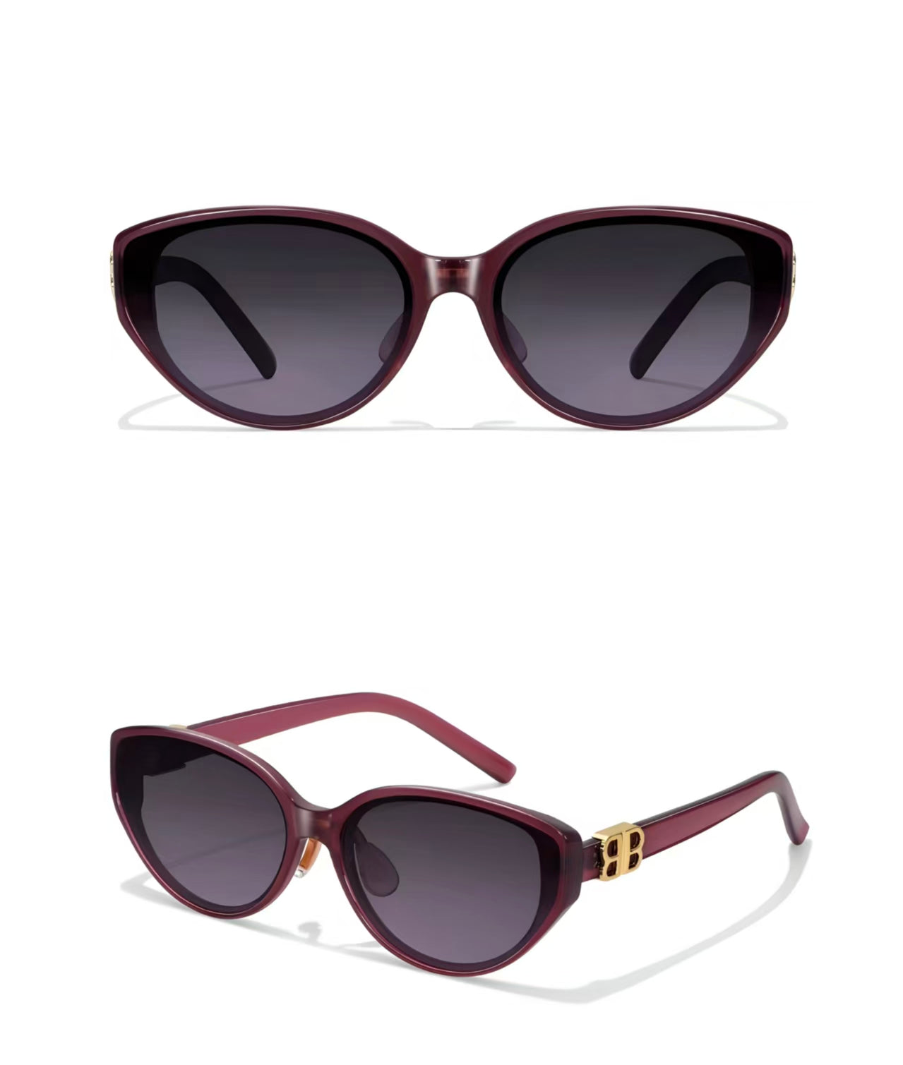 Women’s Luxury Cat Eye UV400 Protection Beach Sunglasses