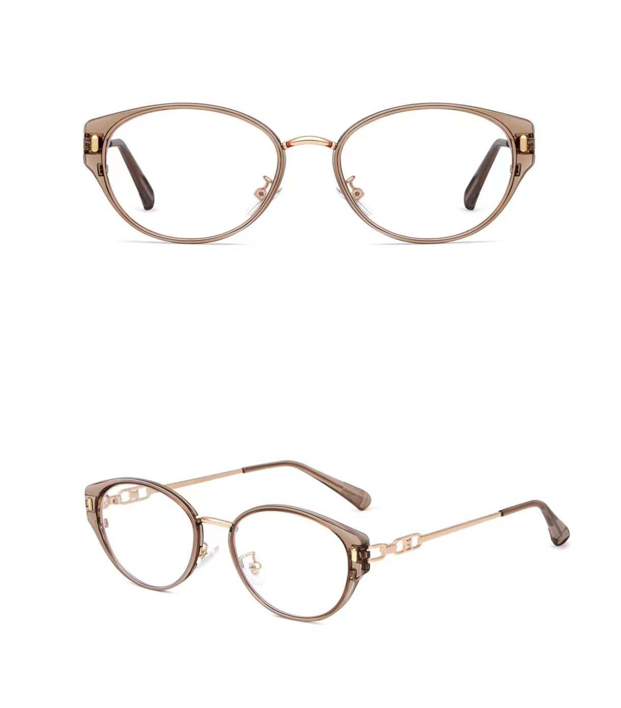 Women’s Ultra-Light Cat Eye Anti-Blue Light Prescription Ready Glasses