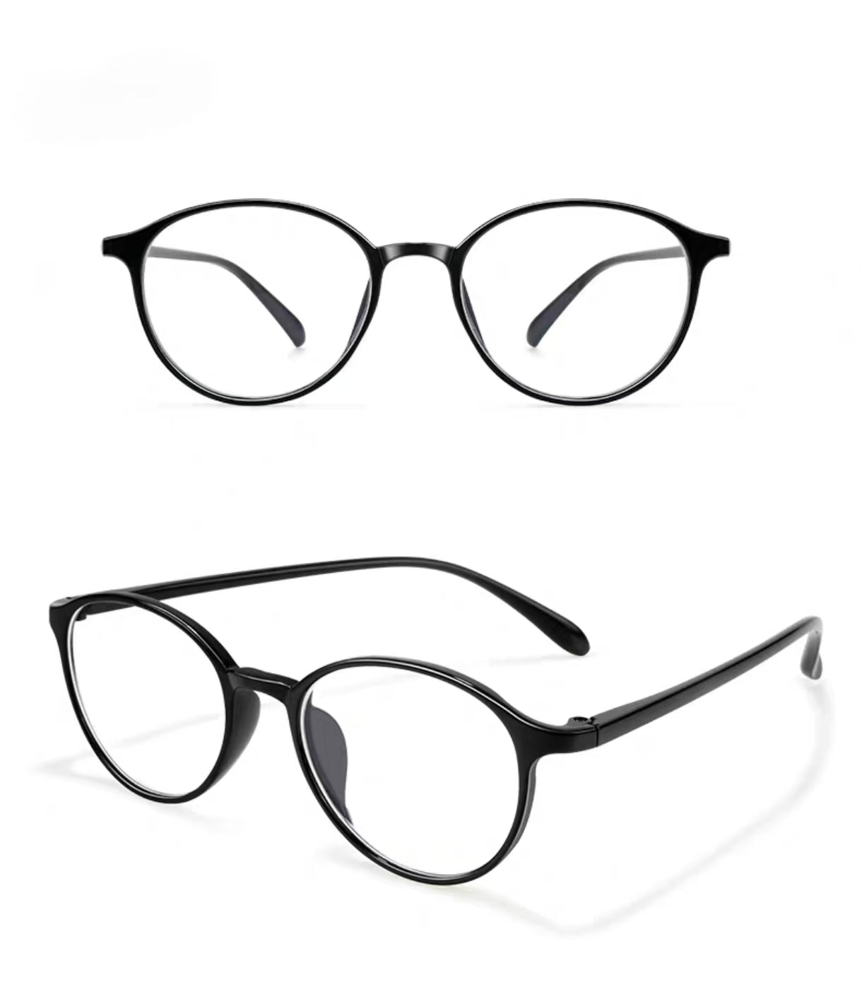 Women’s Classic Retro Small Oval Prescription Ready Glasses