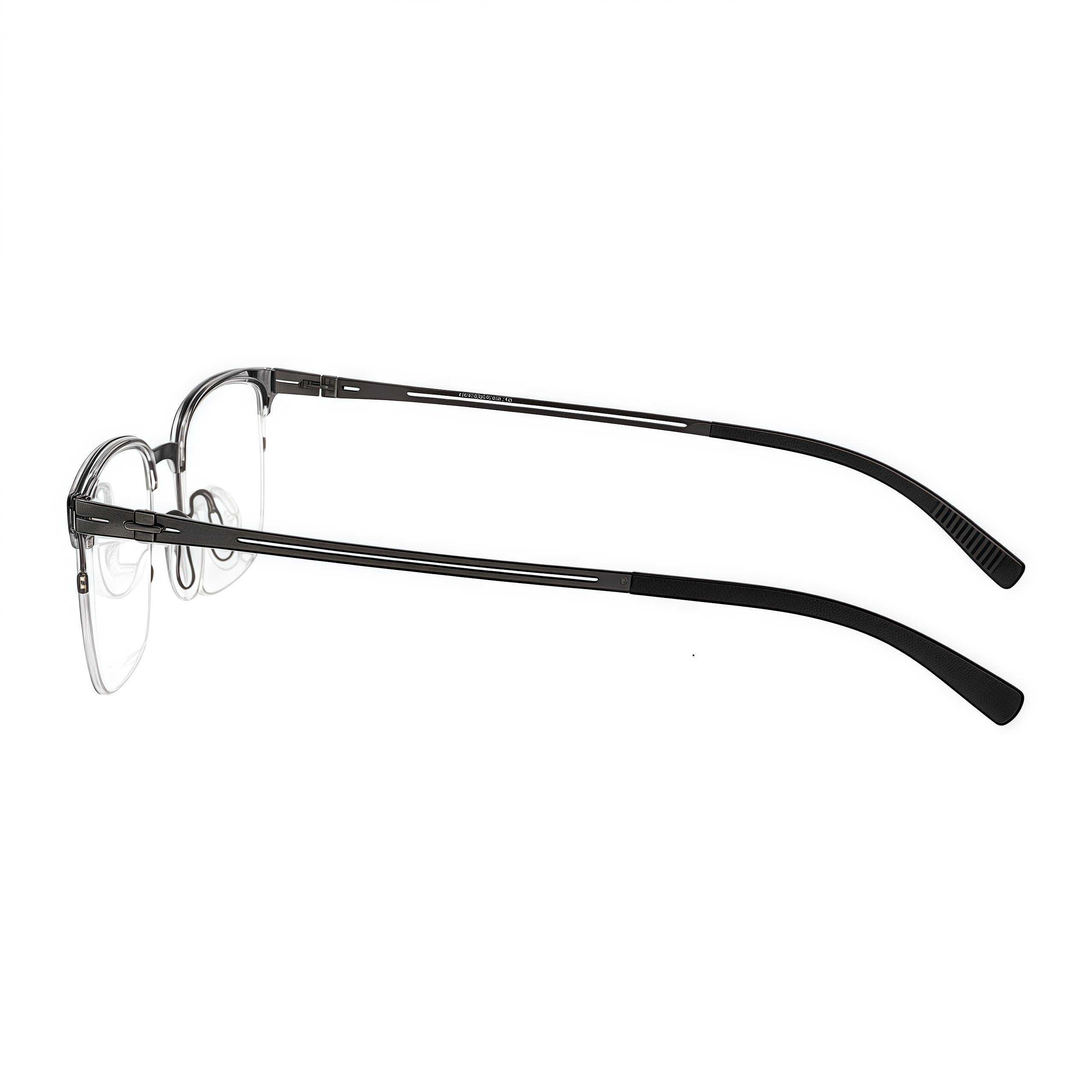 Lightweight Comfort Semi-Rimmed Eyeglasses