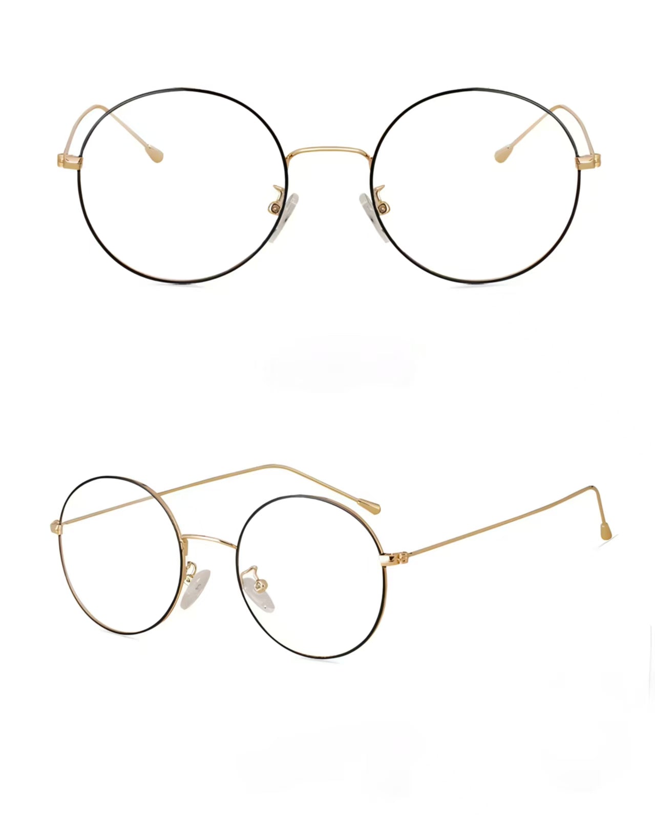 Men’s Japanese Ultra-Light Slim Retro Round Large Fit Prescription Frame