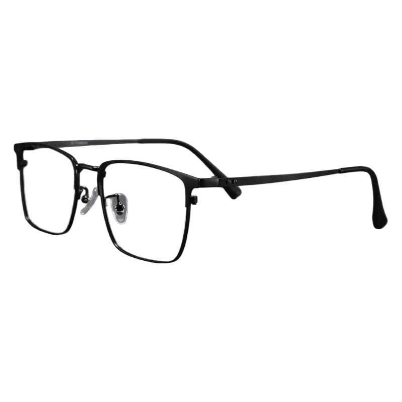 Lightweight Comfortable Sophisticated Business Semi-Rimmed Eyeglasses