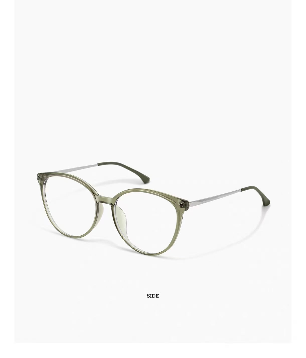 Women’s Retro Tortoiseshell Oversized Cat Eye Ultra-Light Glasses