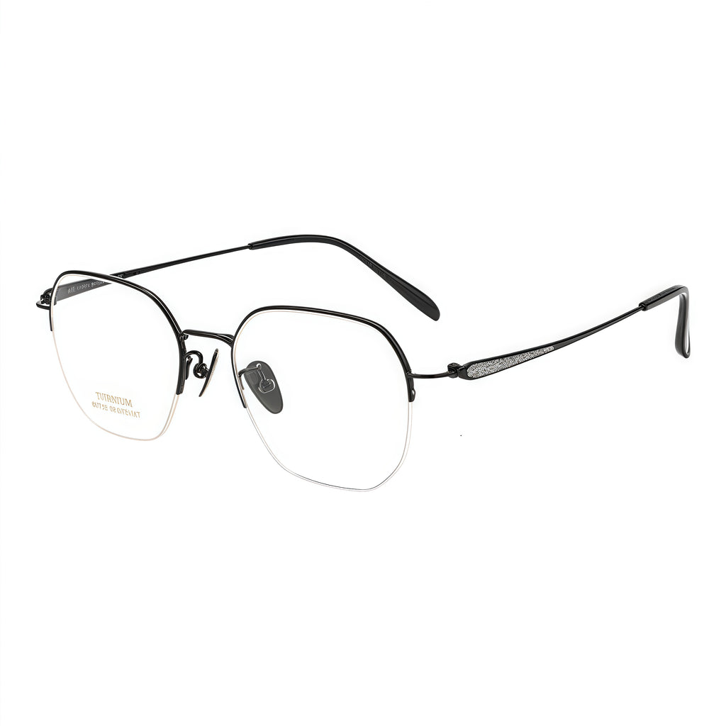 Modern Premium Semi-Rimmed Eyeglasses