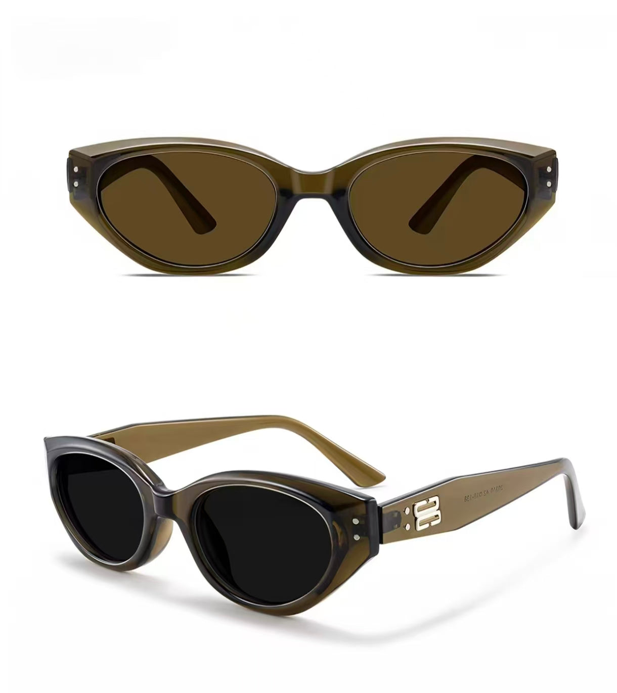 Vintage Women’s Cat Eye UV400 Polarized Sunglasses