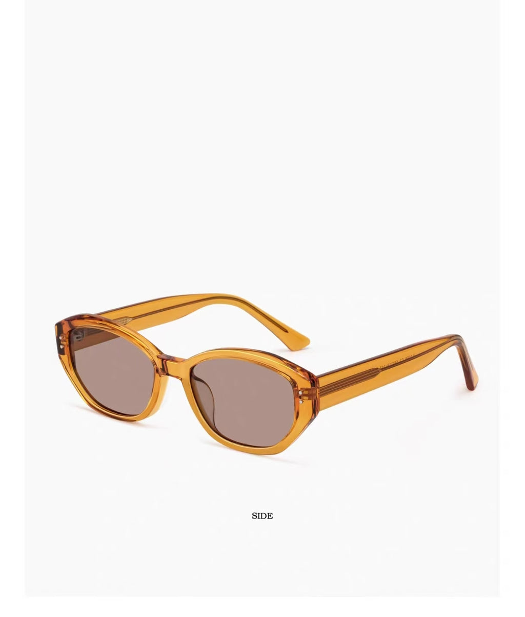 Vintage Women’s Acetate Narrow UV400 Sunglasses