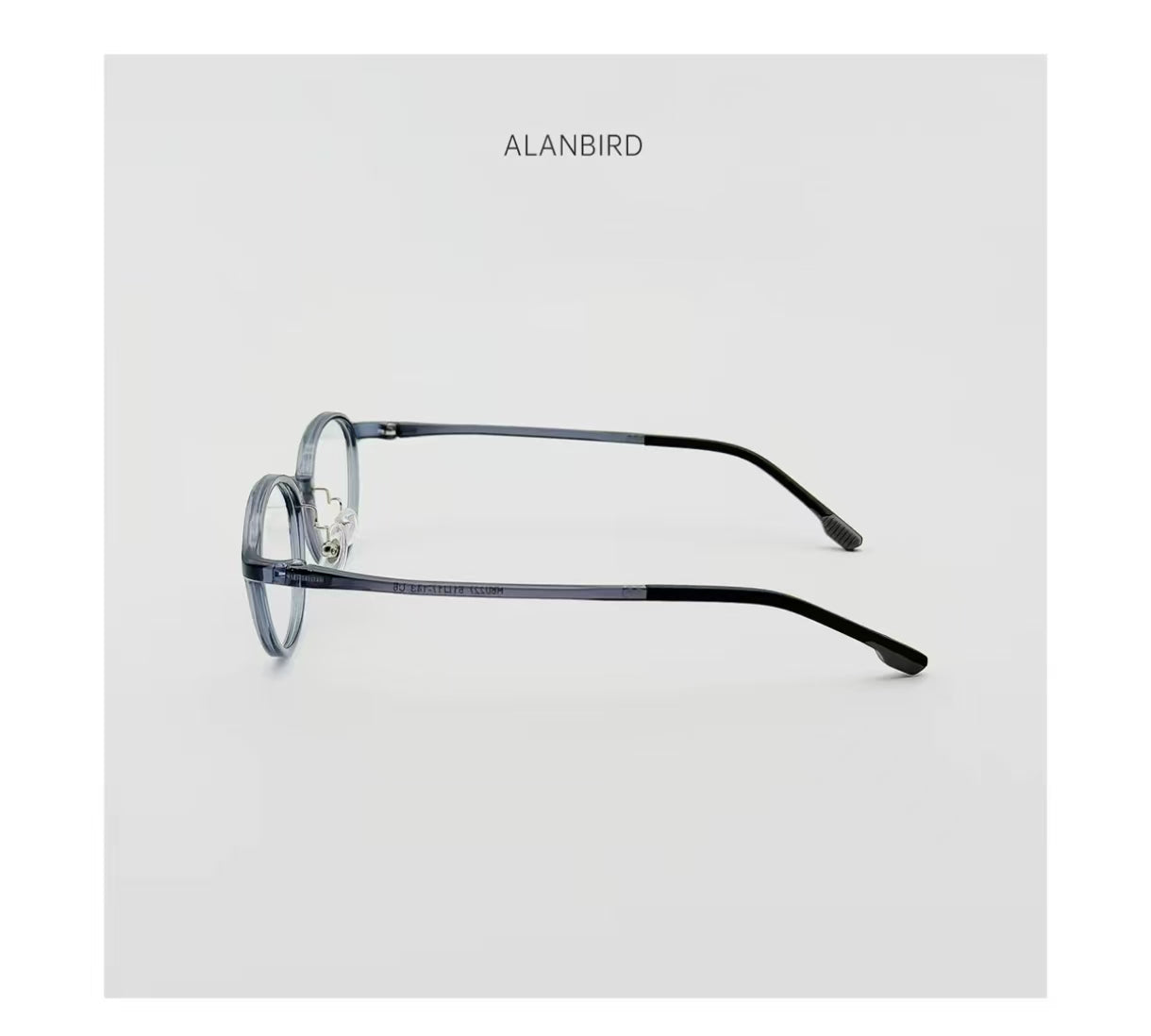 Women's Small-Fit Ultra-Light Acetate Full-Rim Glasses