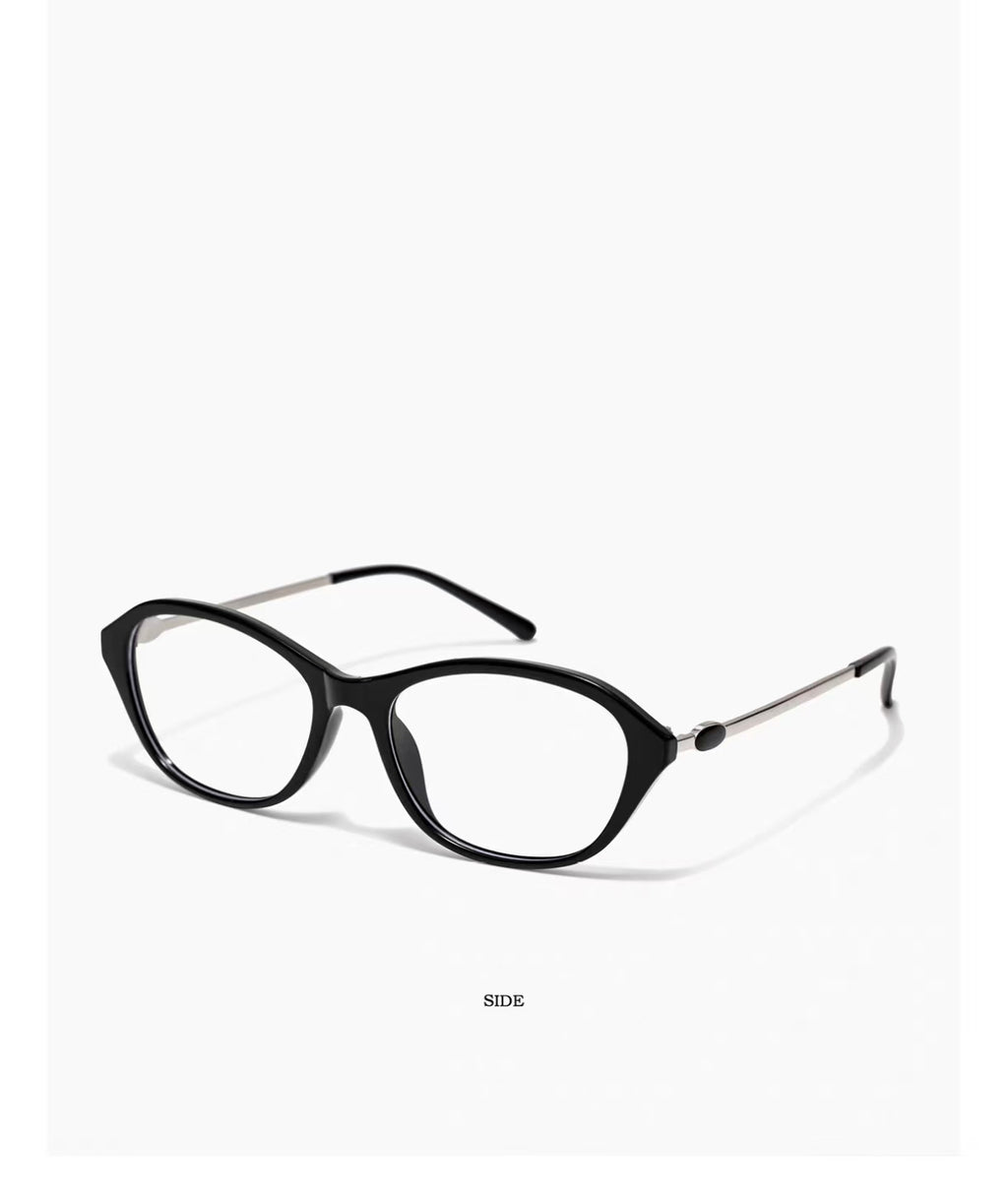 Women’s Ultra-Light Retro Black Cat Eye Anti-Blue Light Prescription Glasses