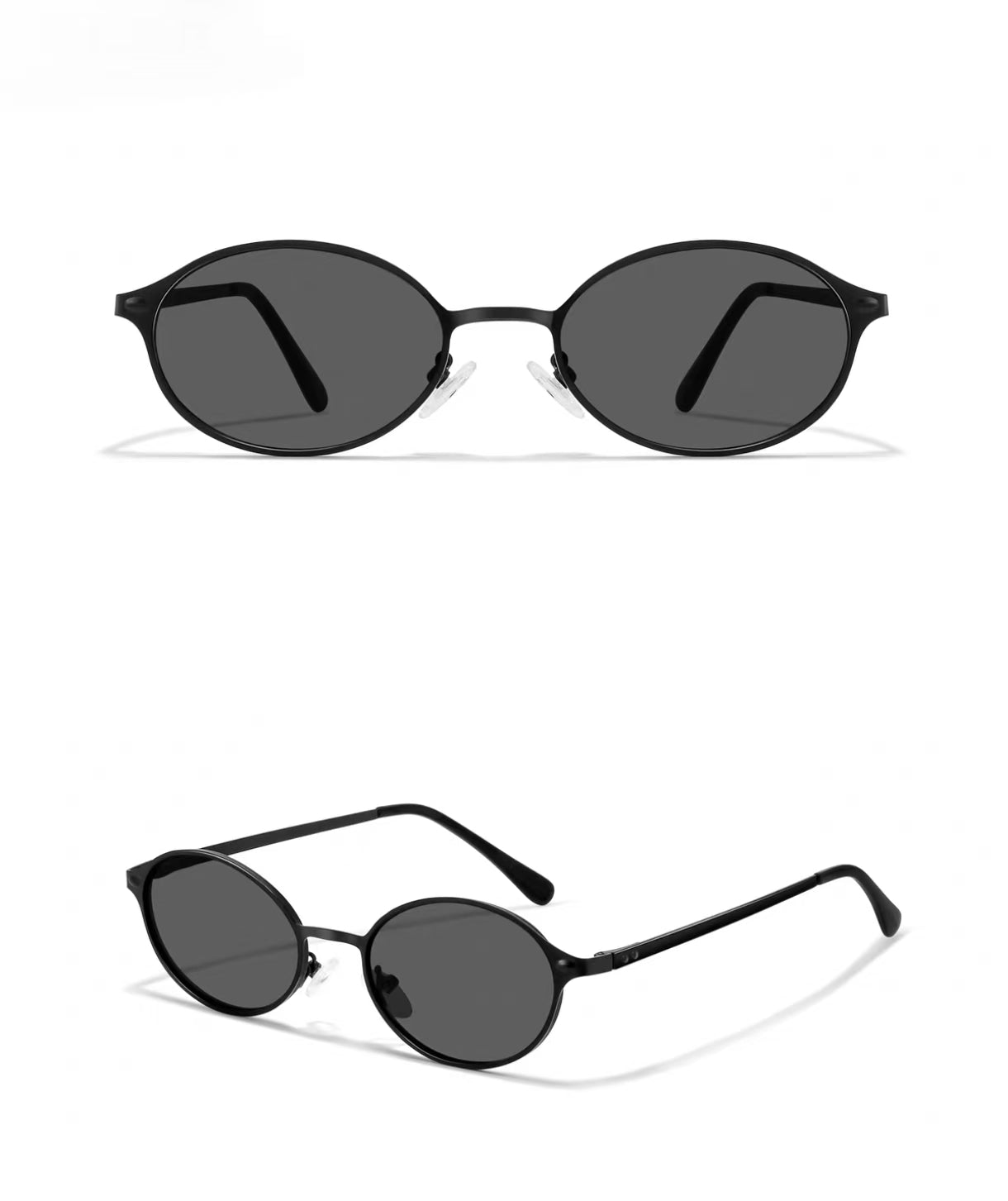 Vintage Women’s Fashion Brown Narrow UV400 Sunglasses