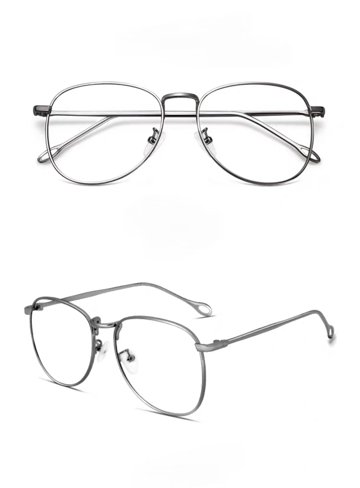 Men’s Retro Oversized Prescription Ready Glasses
