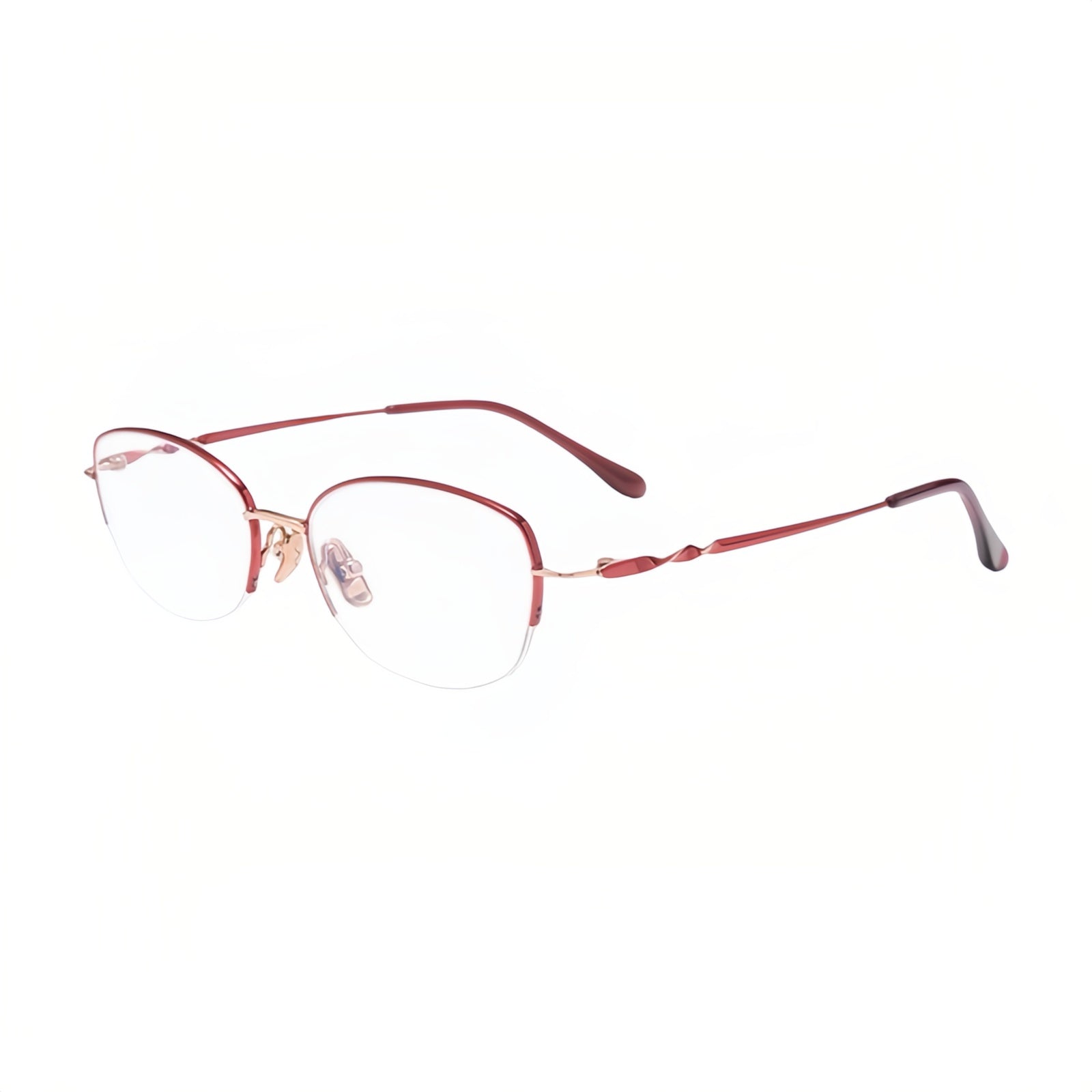 Chic Elegant Premium Semi-Rimmed Eyeglasses