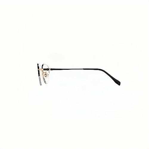 Unique Versatile Cat-Eye Semi-Rimmed Eyeglasses