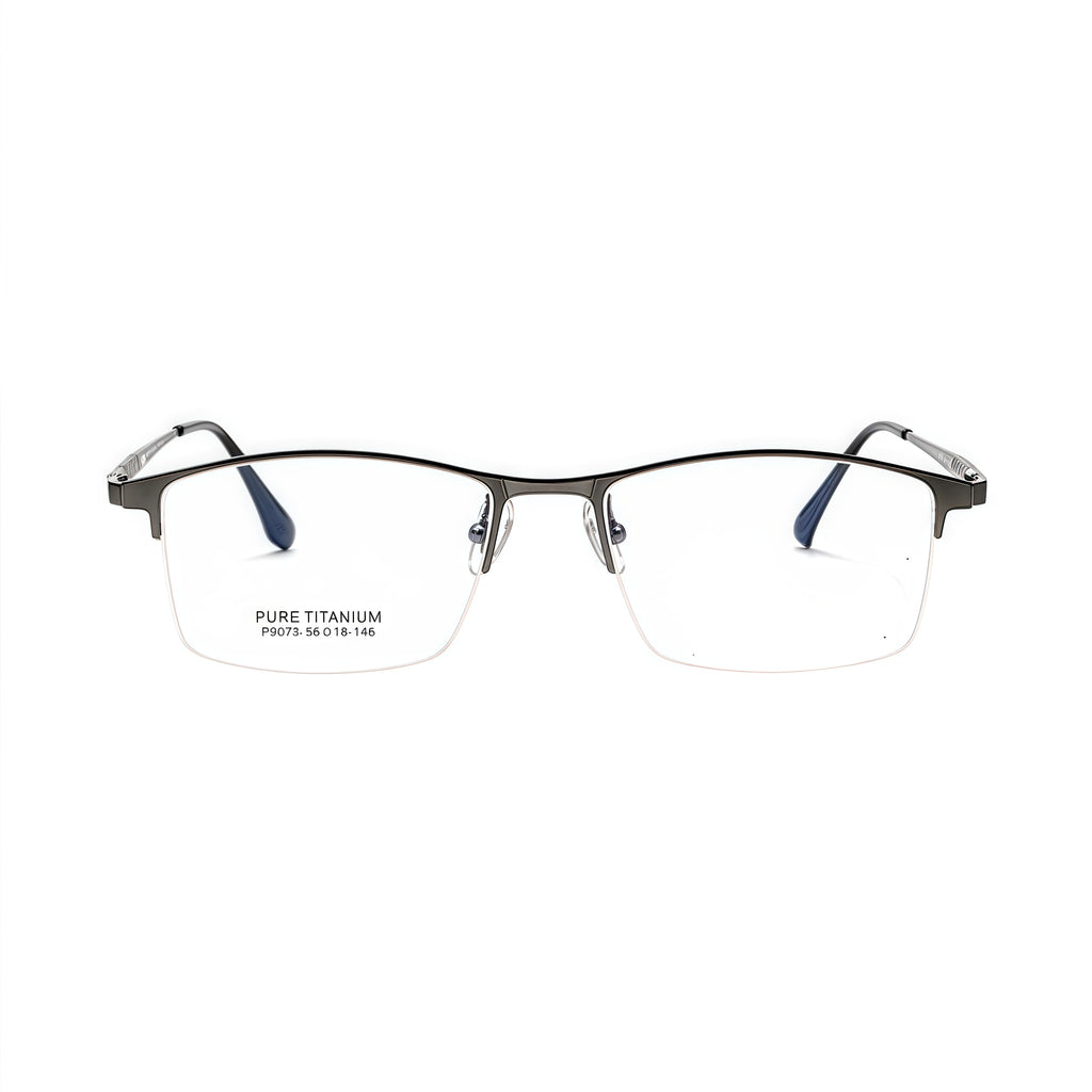 Timeless Vintage Professional Semi-Rimmed Eyeglasses