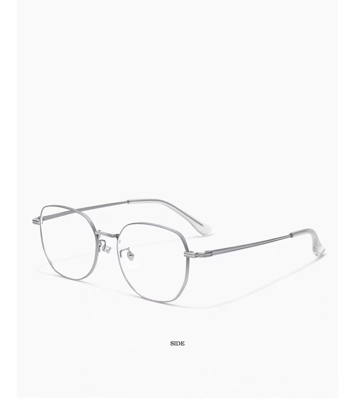 Men’s Ultra-Light Pure Titanium Retro Oversized Anti-Blue Light Prescription Glasses