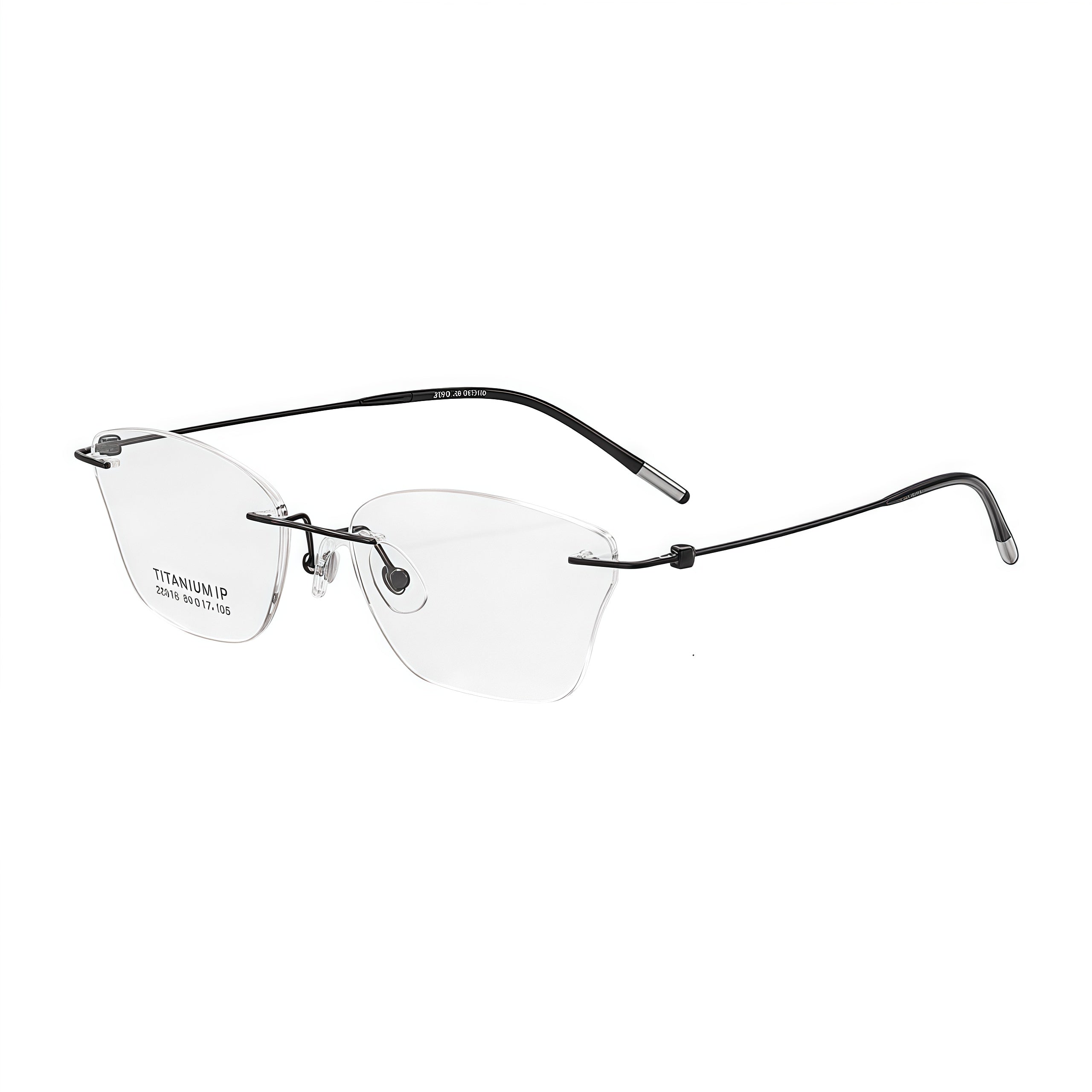 Modern Comfort Fit Rimless Eyeglasses
