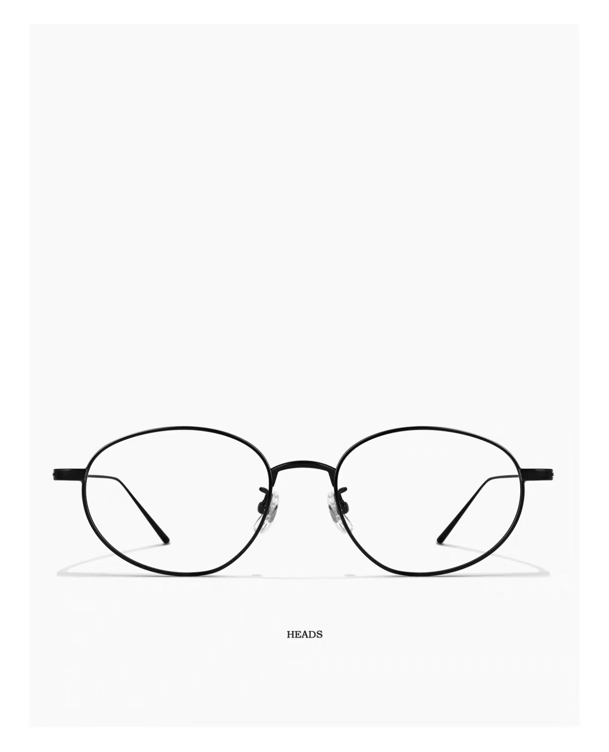 Retro Ultra-Light Gold Wire Oval Titanium Anti-Blue Light Prescription Ready Glasses
