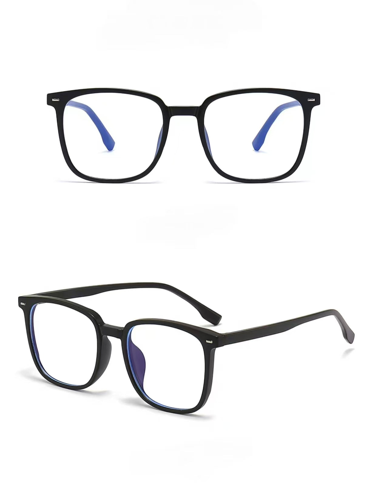 Men's Ultra-Light TR90 Full-Rim Glasses