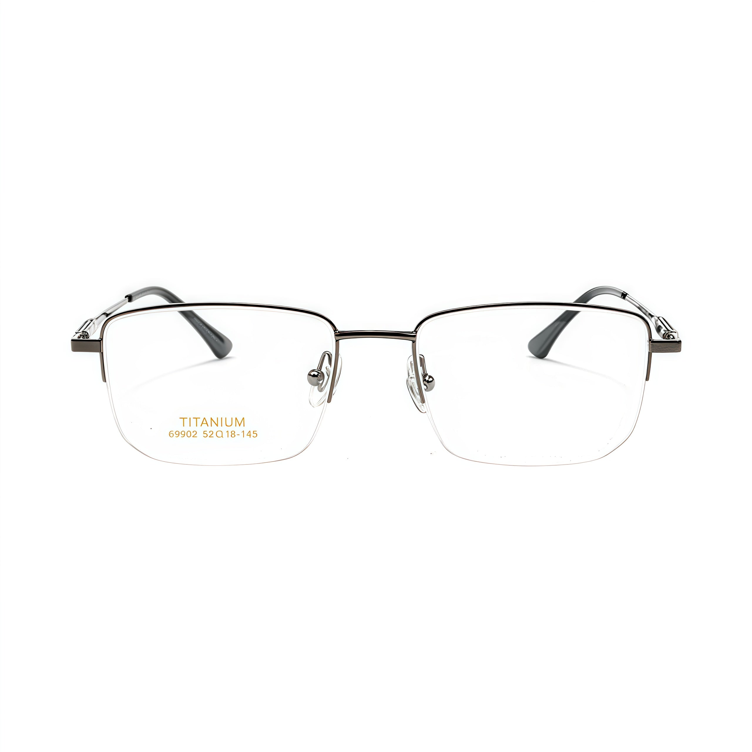 Premium Sophisticated Semi-Rimmed Eyeglasses