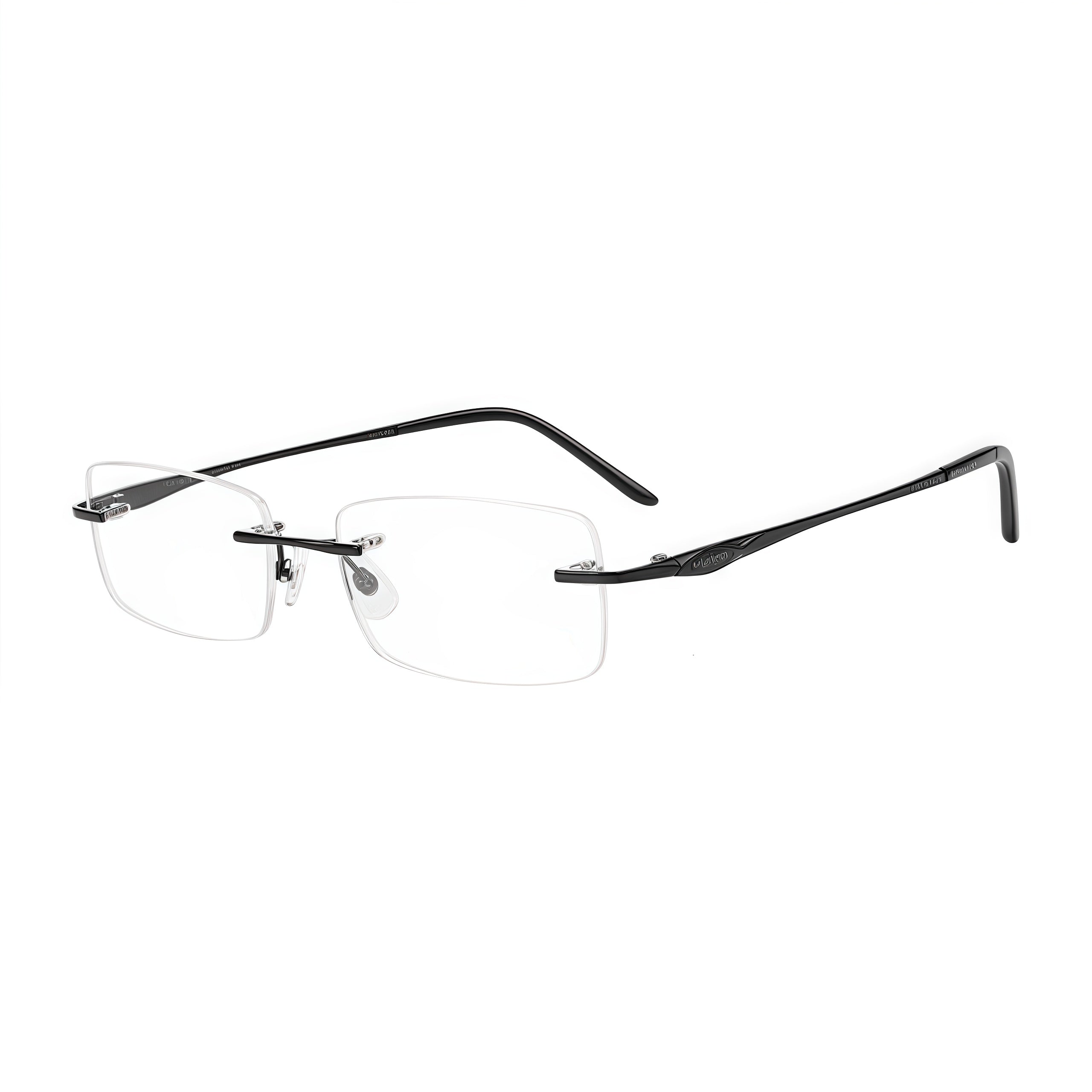 Casual Minimalist Versatile Rimless Eyeglasses