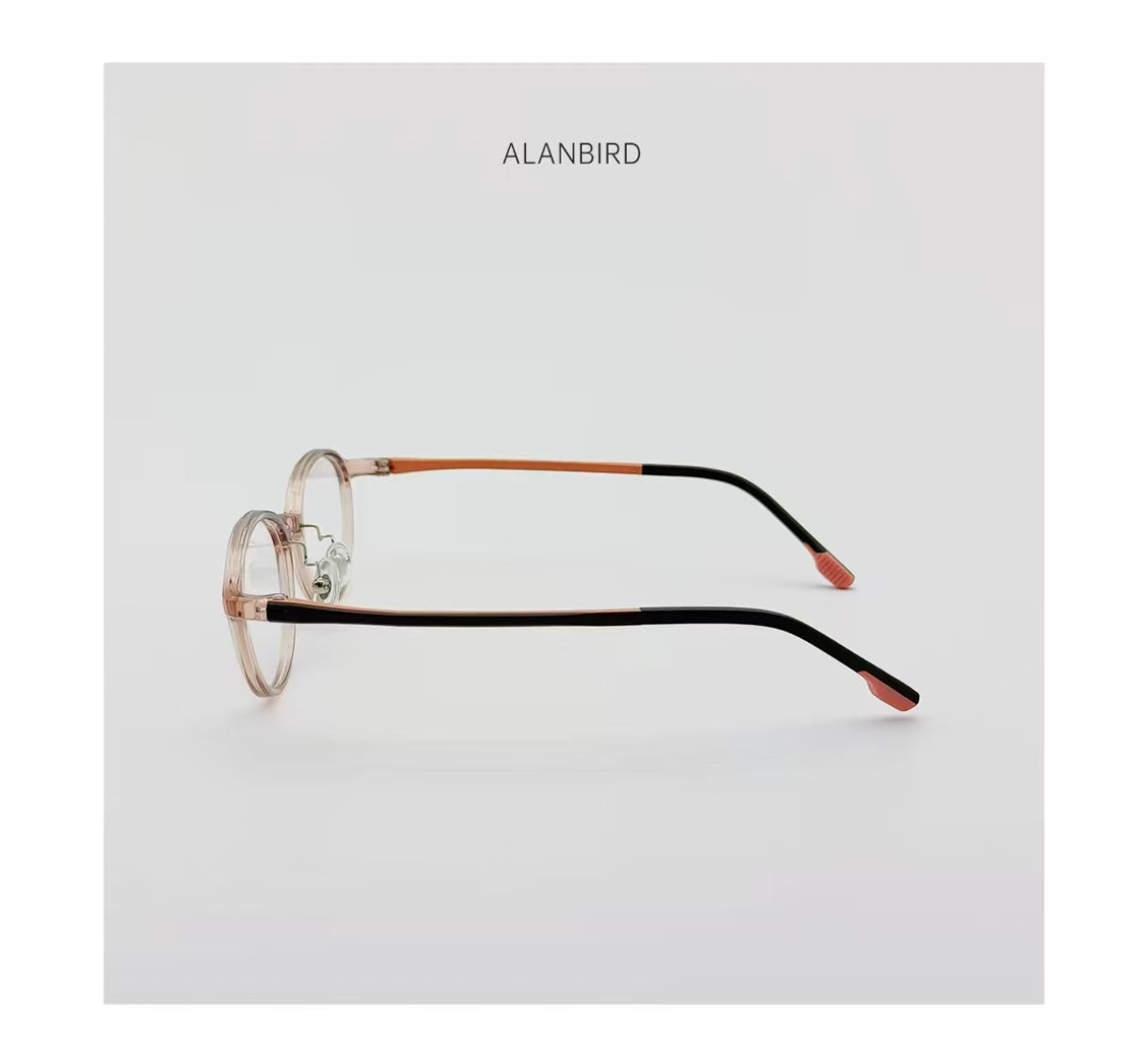 Women's Small-Fit Ultra-Light Acetate Full-Rim Glasses