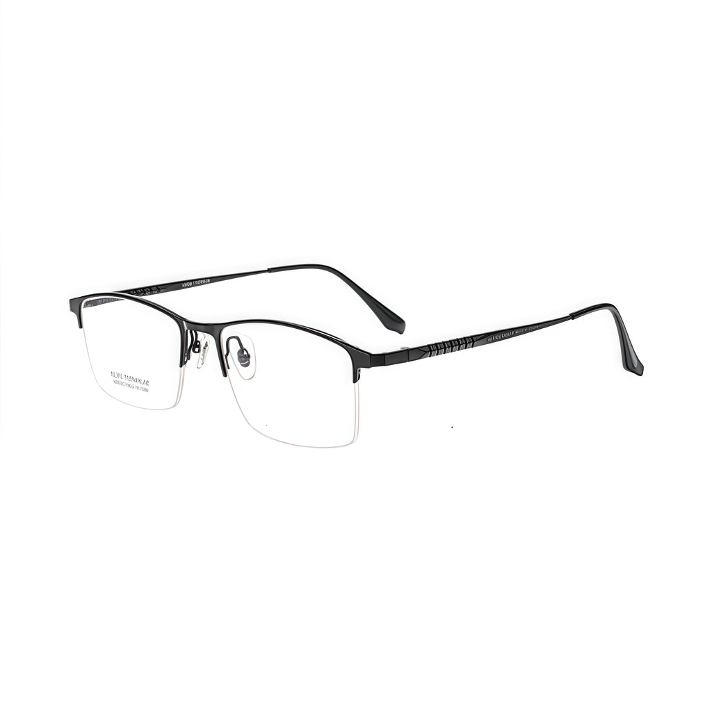 Timeless Vintage Professional Semi-Rimmed Eyeglasses
