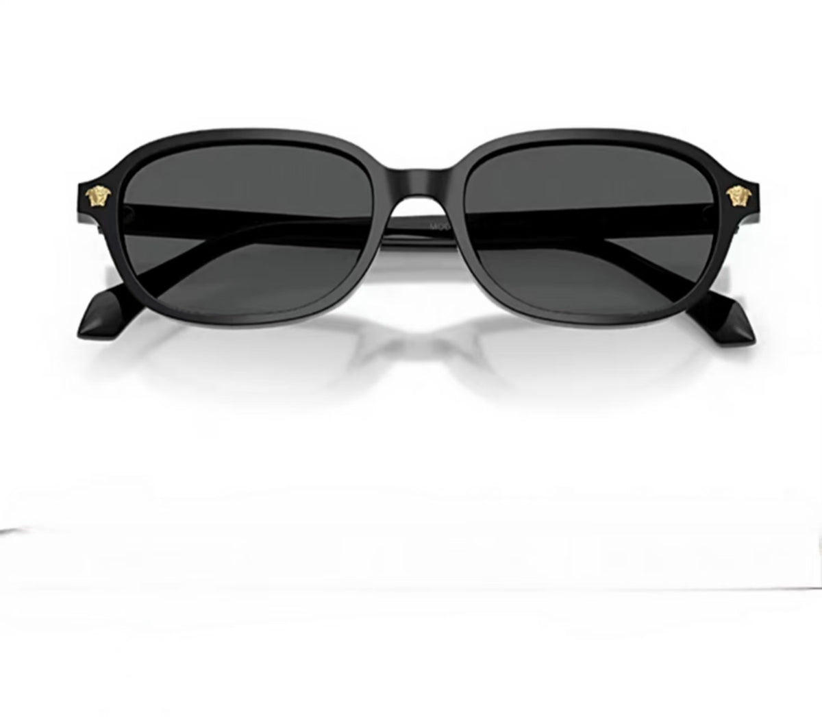 Black Versace O4514D full-rim square sunglasses, clean front product view
