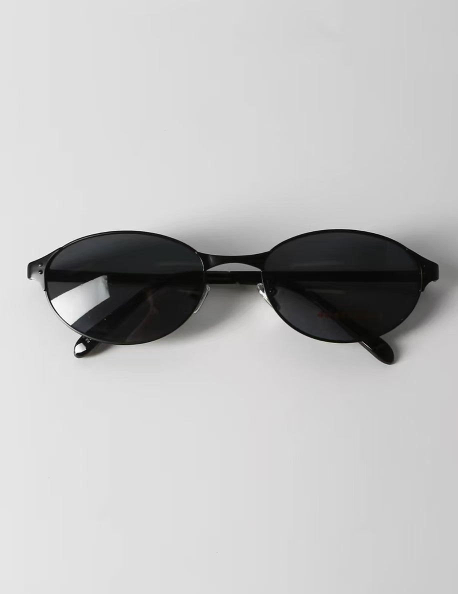 Y2K Vintage Women’s Purple Metal Cat Eye UV400 Sunglasses
