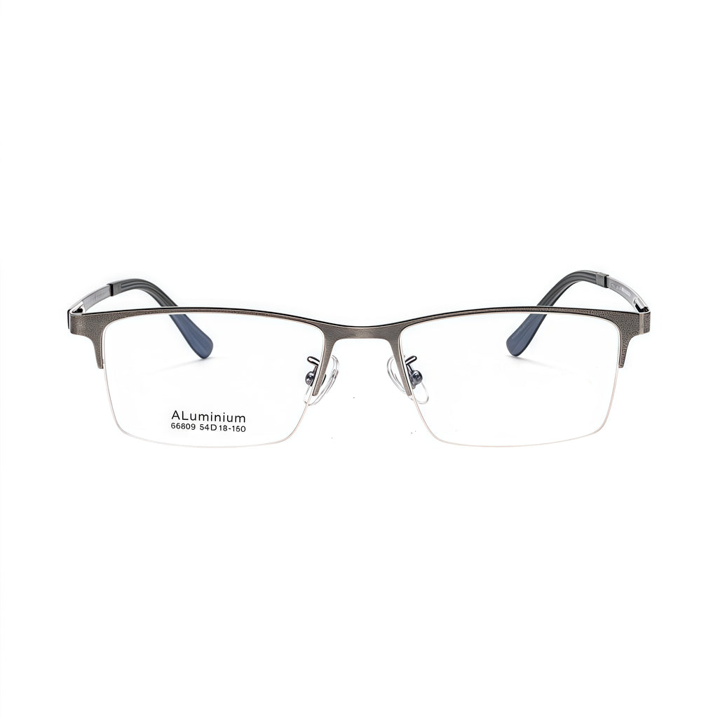 Minimalist Comfort Fit Semi-Rimmed Eyeglasses