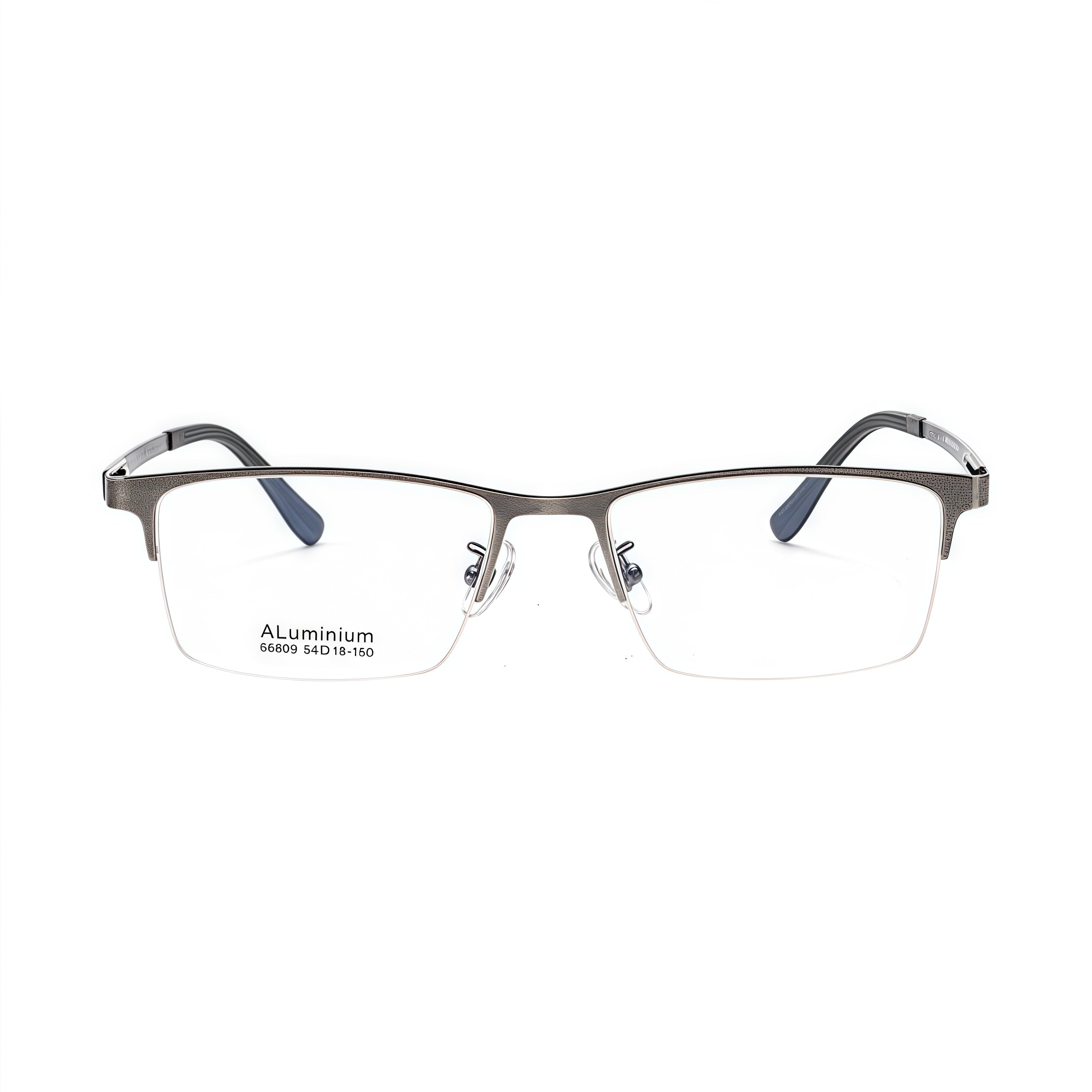 Minimalist Comfort Fit Semi-Rimmed Eyeglasses