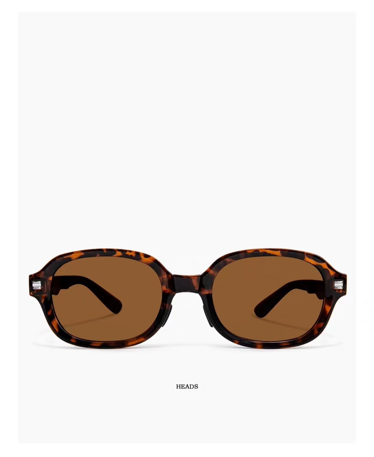 Vintage Women’s Tortoise Shell Folding Small Oval UV400 Polarized Sunglasses
