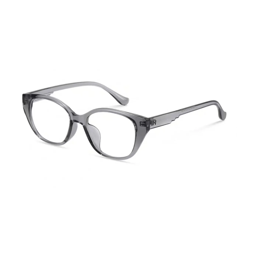 Glacier Gray eyeglass frame, 45-degree product view