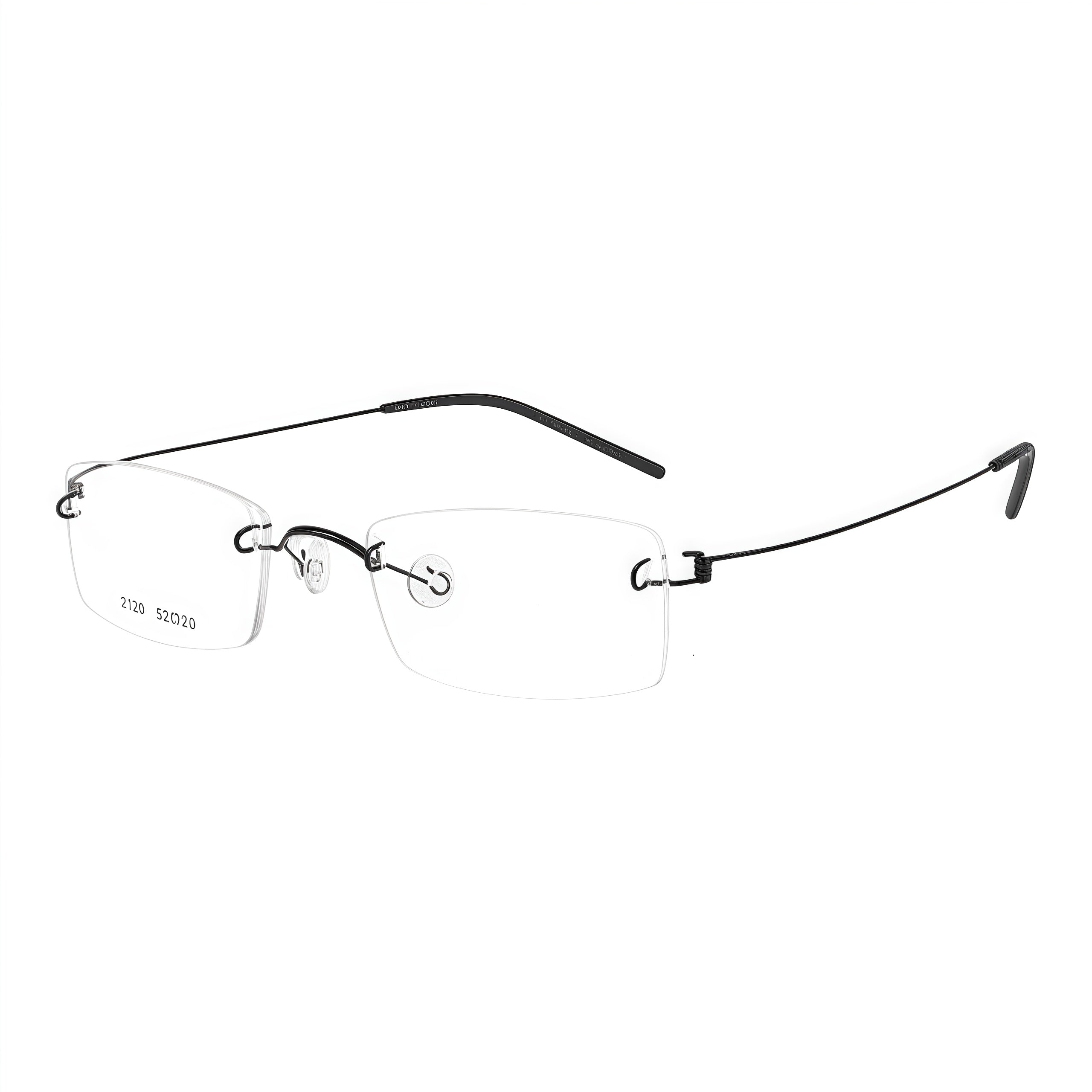 Refined Professional Rimless Eyeglasses