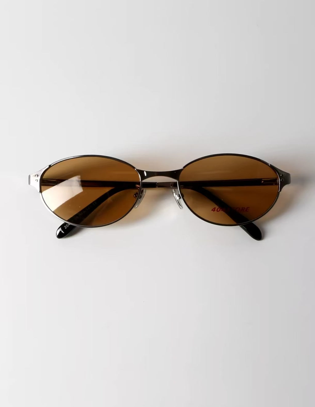 Y2K Vintage Women’s Purple Metal Cat Eye UV400 Sunglasses