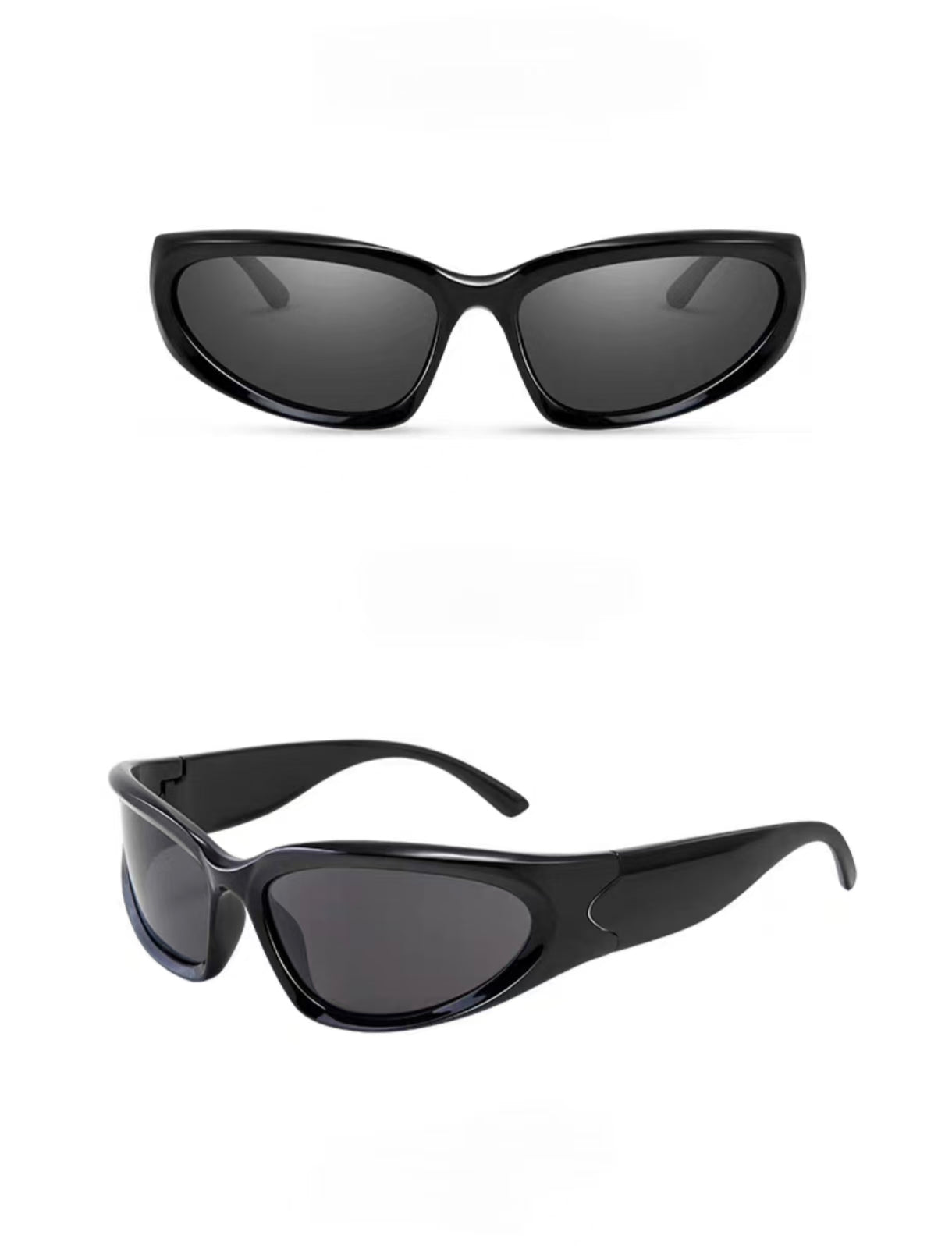 Unisex Cyberpunk Futuristic Streetwear Outdoor Cycling Hiking Sunglasses