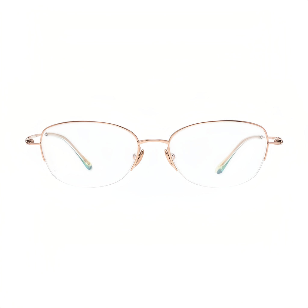 Chic Elegant Premium Semi-Rimmed Eyeglasses