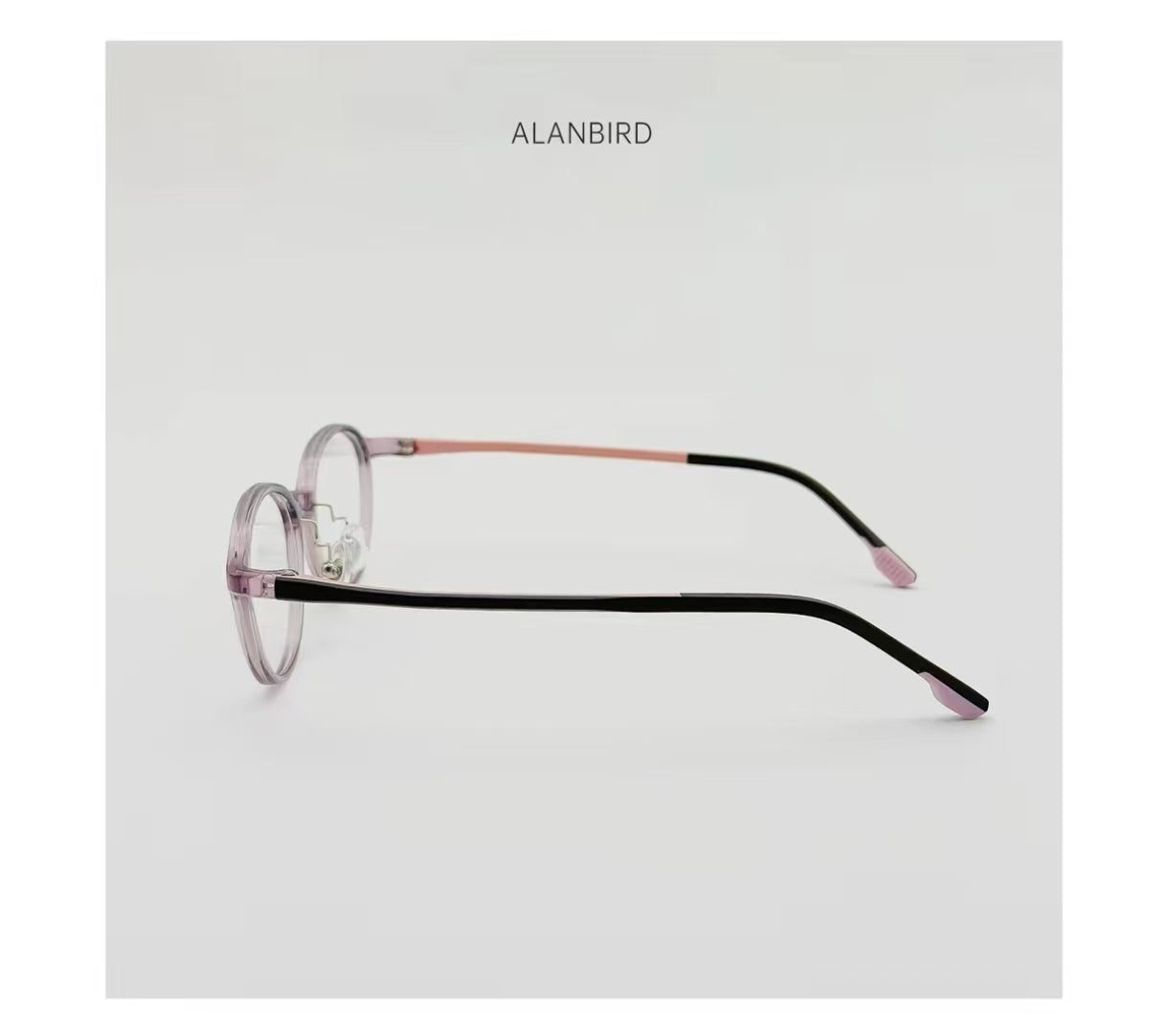 Women's Small-Fit Ultra-Light Acetate Full-Rim Glasses