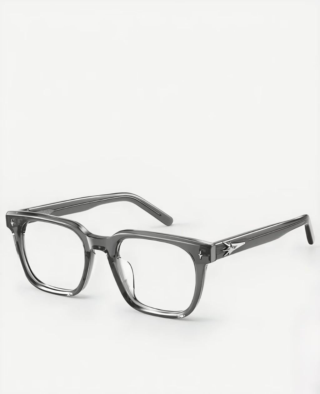 Men's Retro Acetate Full-Rim Glasses