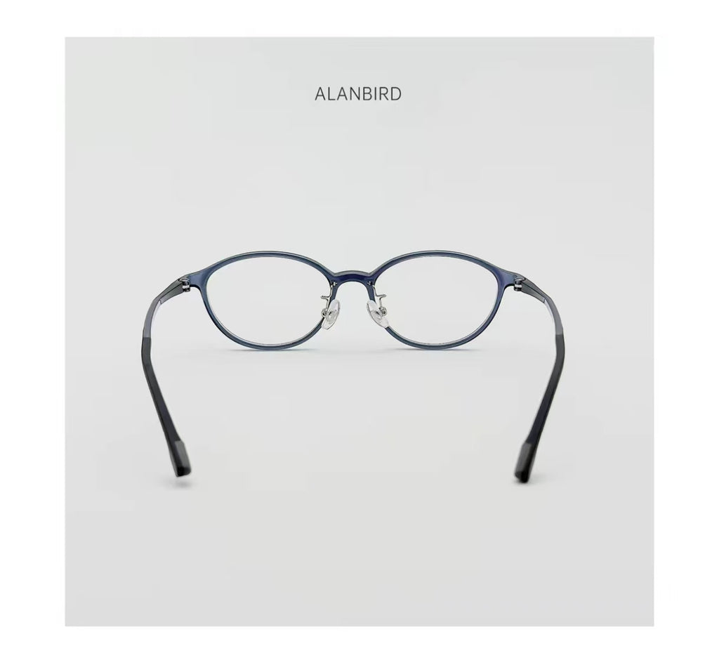 Women's Small-Fit Ultra-Light Acetate Full-Rim Glasses