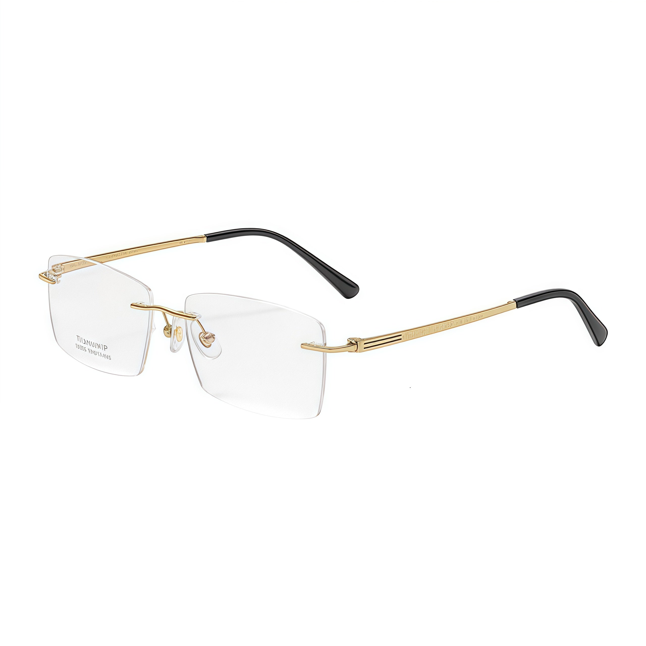 Classic Professional Rimless Eyeglasses