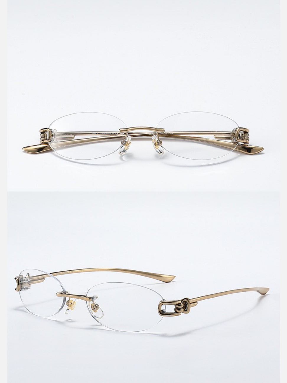 Chic Versatile Rimless Eyeglasses