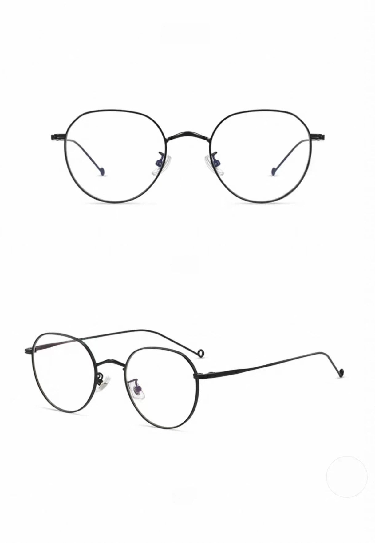 Women’s Ultra-Light Gold Wire Small Frame Prescription Ready Glasses