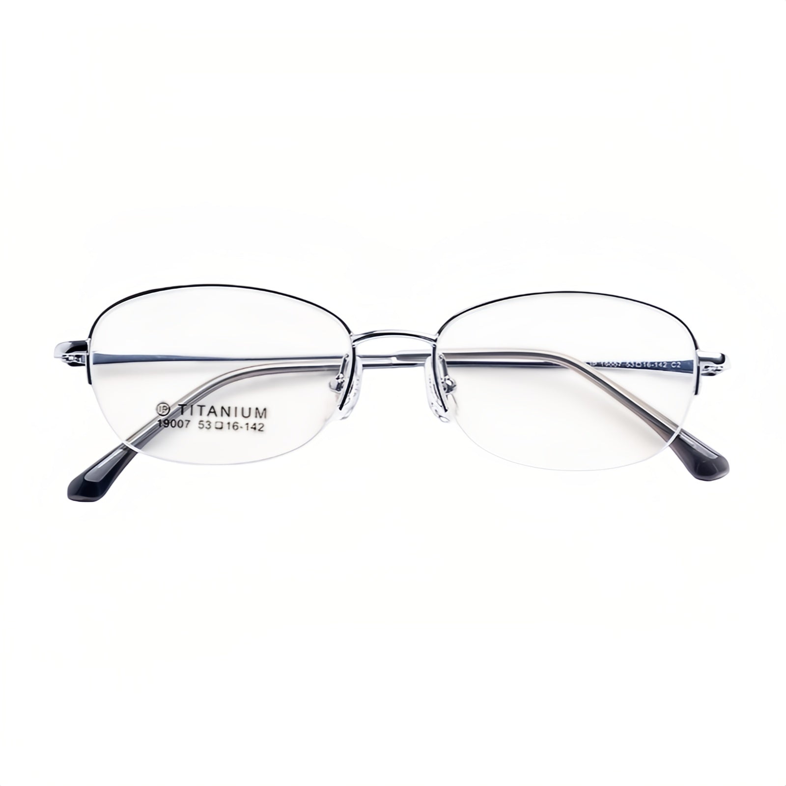 Stylish Semi-Rimmed Eyeglasses