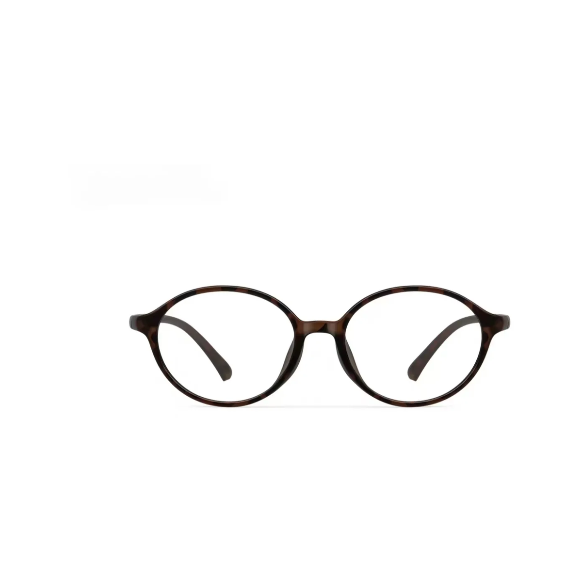 Tortoise Shell eyeglass frame, front product view