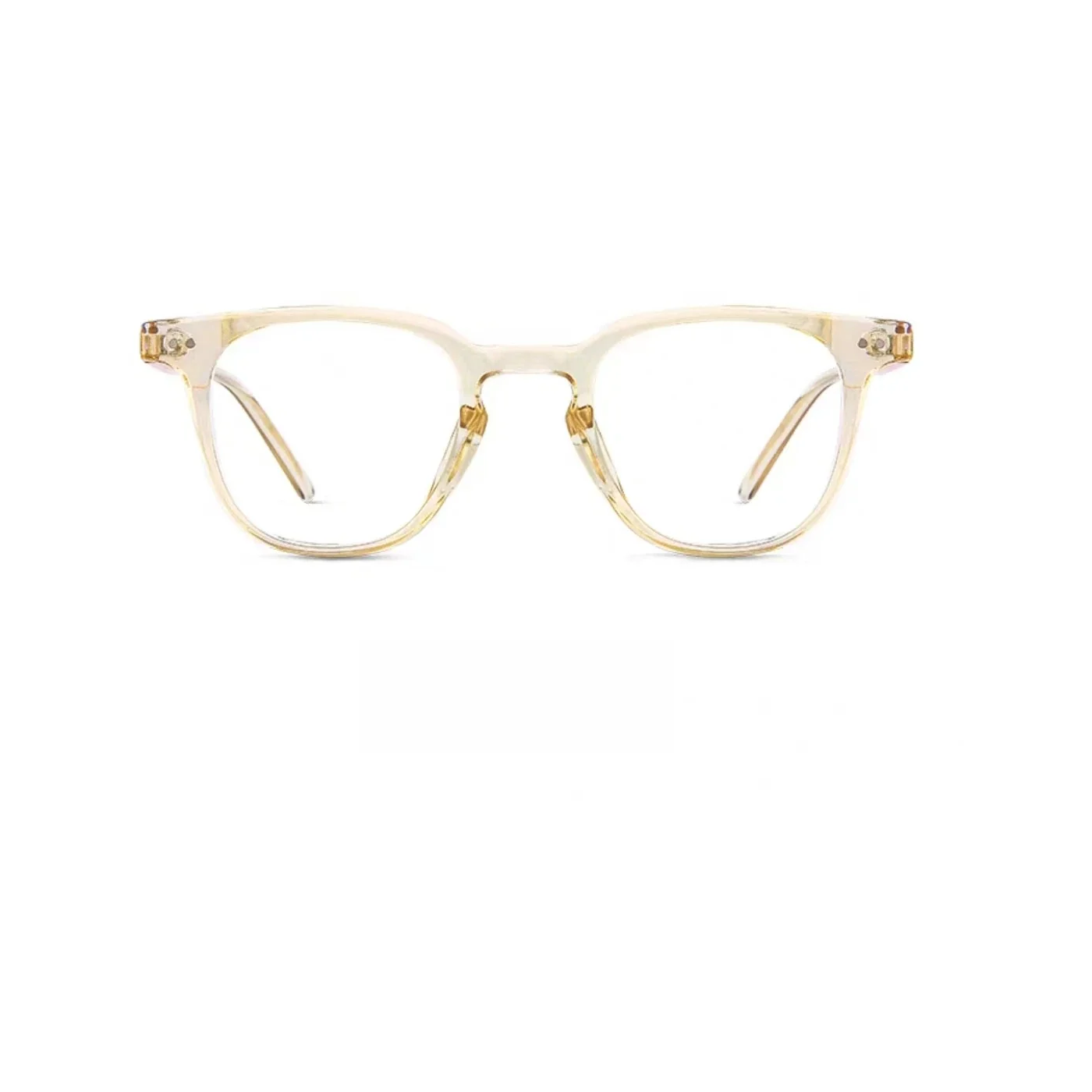 Crystal Brown eyeglass frame, front product view