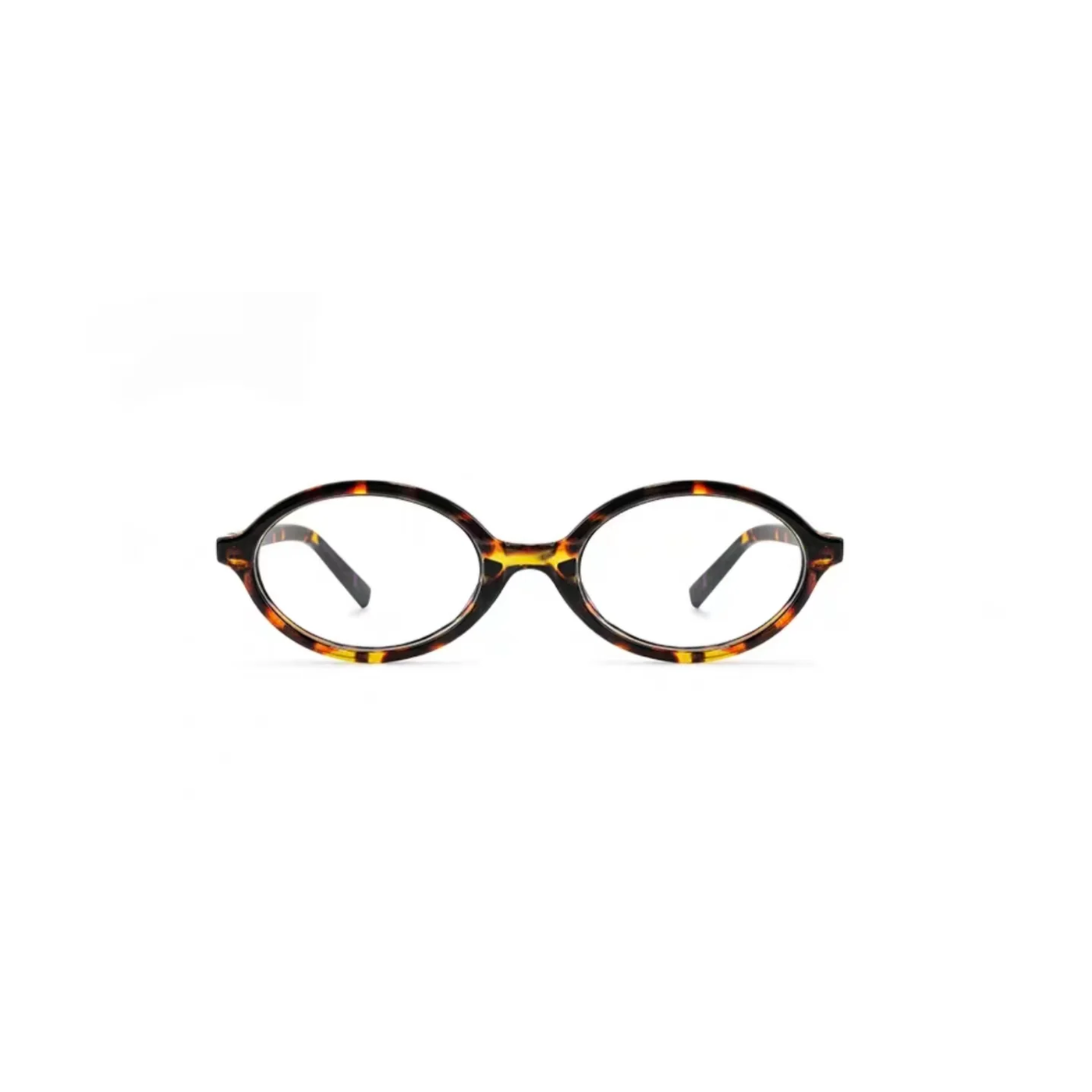 Tortoise Shell eyeglass frame, front product view