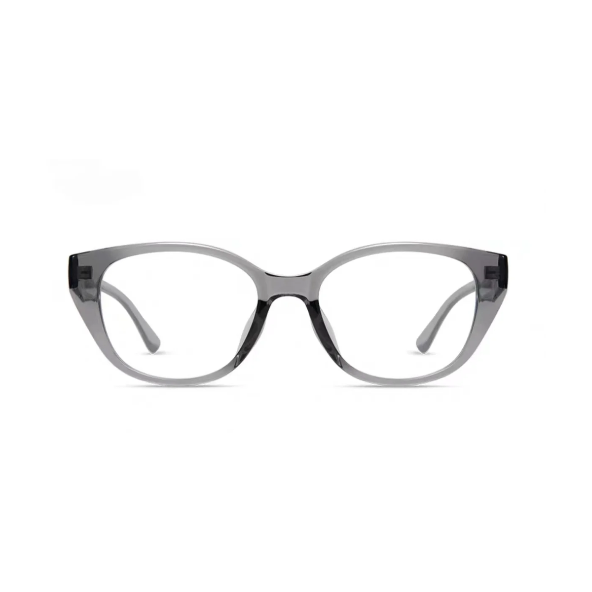 Glacier Gray eyeglass frame, front product view