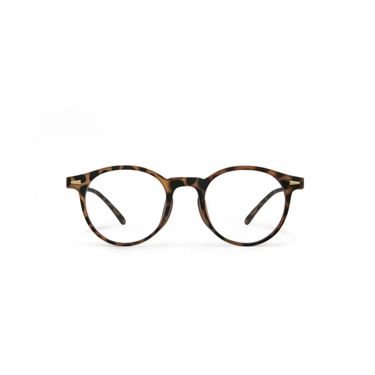 Tortoise Shell eyeglass frame, front product view