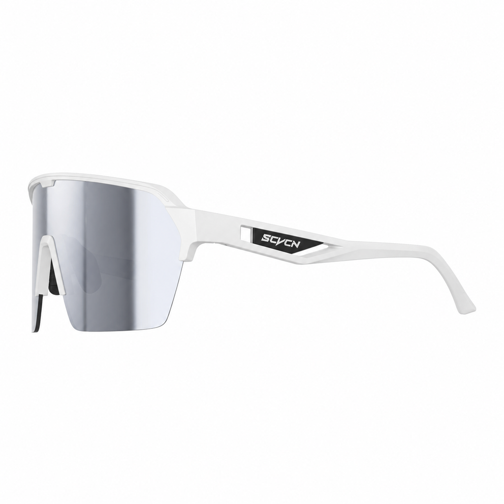 Unisex TR90 Windproof Shield Cycling Sunglasses, side temple product view