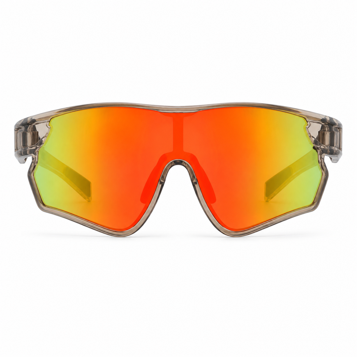 Crystal Antique Bronze Frame/Photochromic Red Mirror Lens eyewear, clean front product view